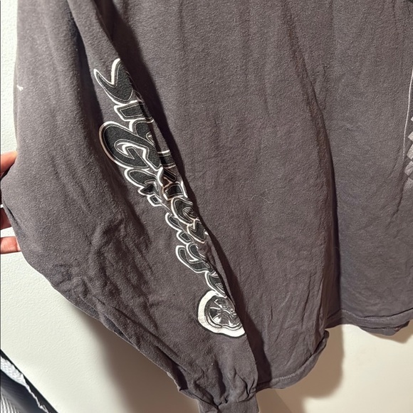 Men's Sickies Garage long sleeve Shirt - Picture 4 of 5